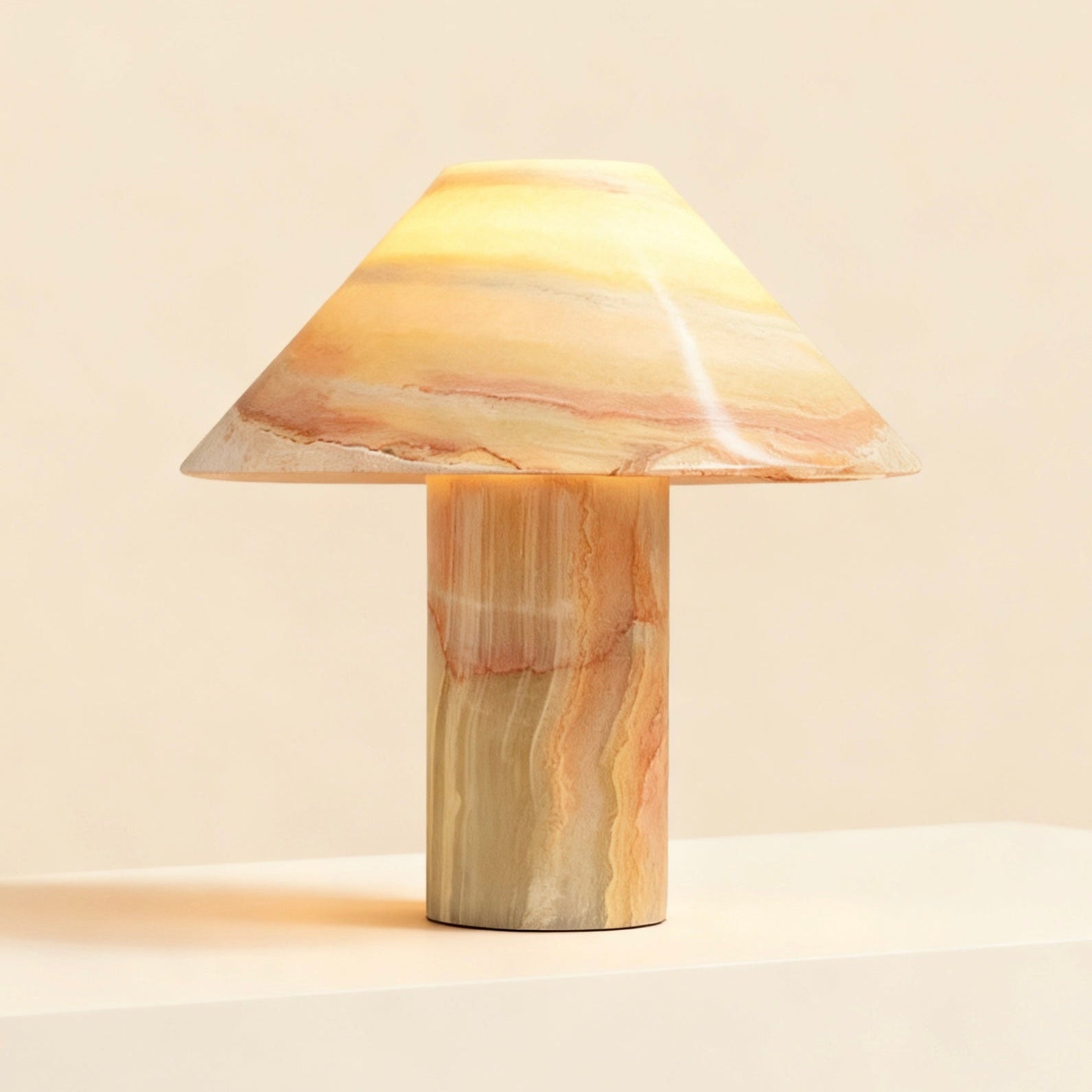 Nephrite Jade Table Lamp