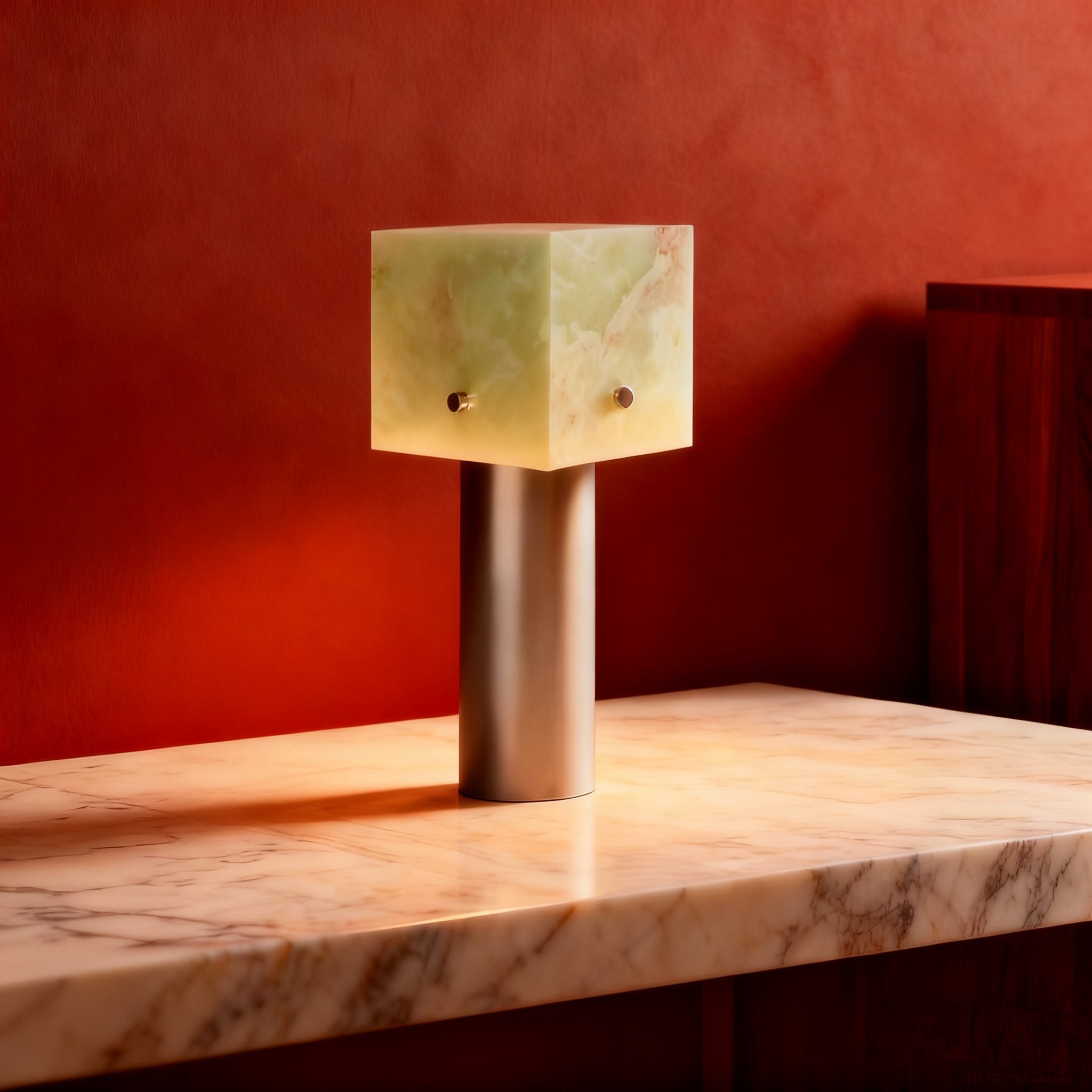 LUMEN CUBE TABLE LAMP