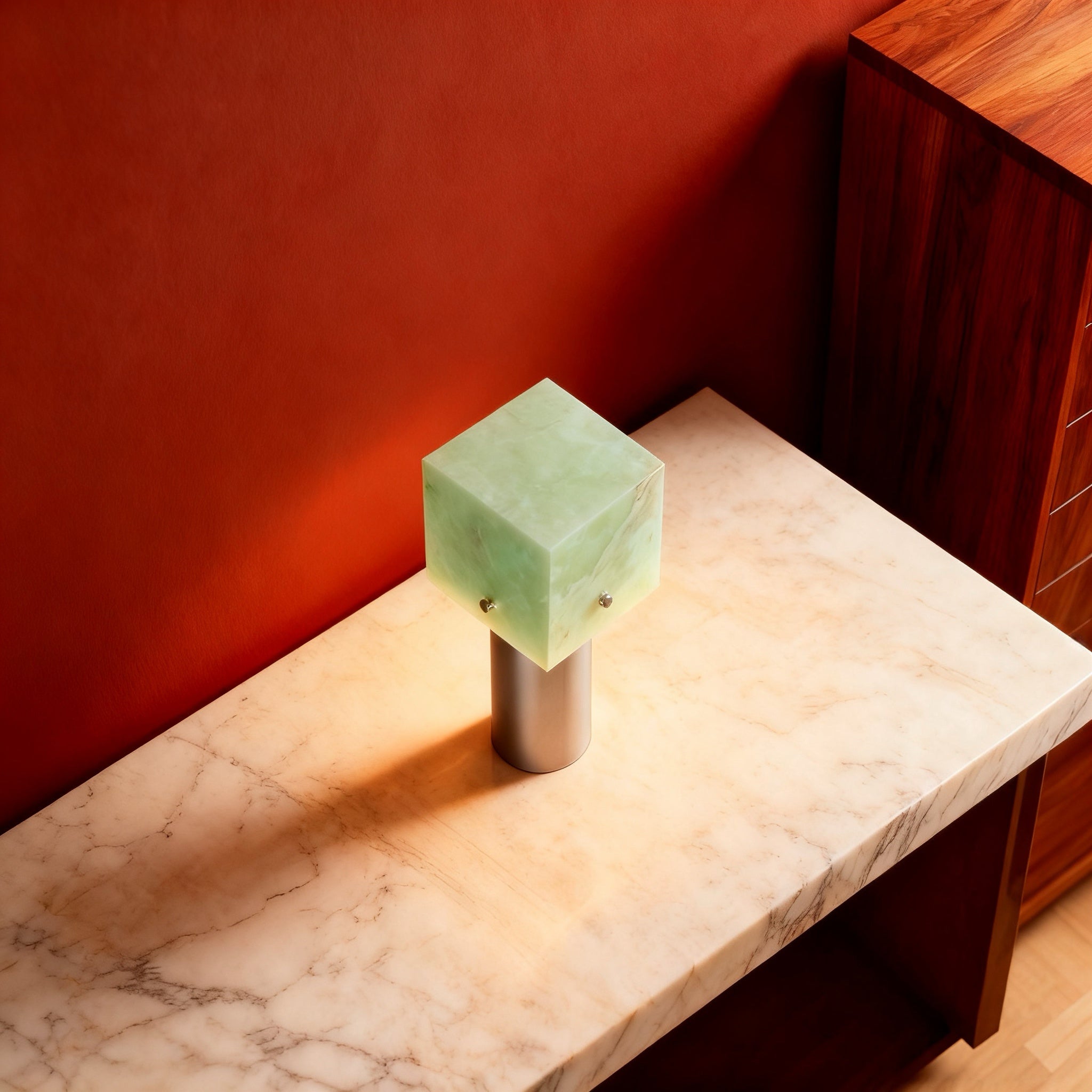 LUMEN CUBE TABLE LAMP