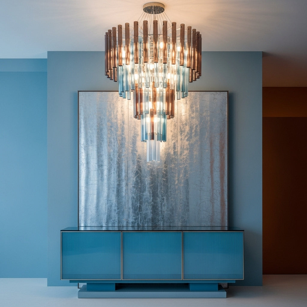Crystal Chandelier – For Living Room, Dining Room, or Foyer