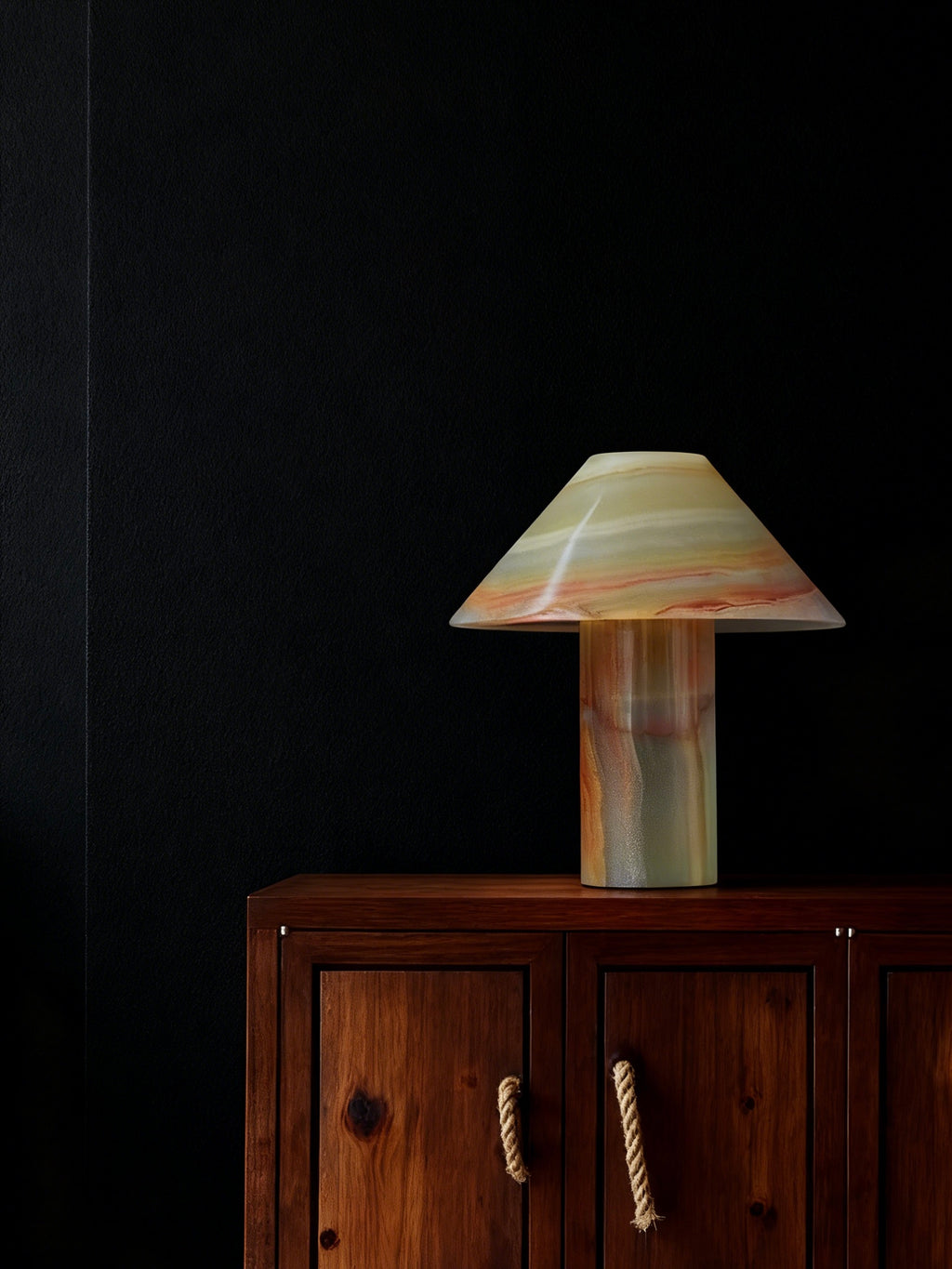 Nephrite Jade Table Lamp